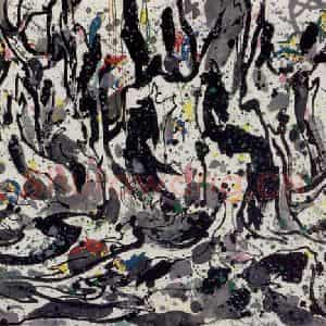 1995年 吴冠中《小鸟天堂》国画花鸟写意作品图片鉴赏
