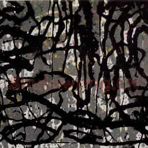 1996年 吴冠中《书画缘》国画综合写意作品图片鉴赏