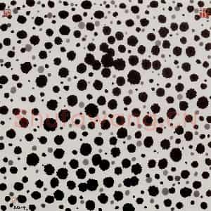 2001年 吴冠中《播》国画综合写意作品图片鉴赏