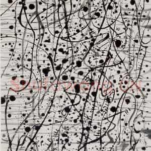 2005年 吴冠中《琵琶行》国画综合写意作品图片鉴赏