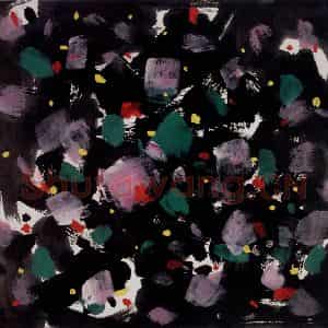 2006年 吴冠中《似花》国画综合写意作品图片鉴赏