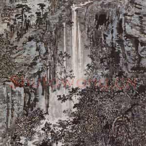 1989年 宗其香《龙胜三江》国画山水作品图片鉴赏
