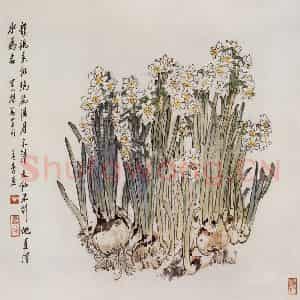 宗其香《韵绝香仍绝》国画花鸟作品图片鉴赏