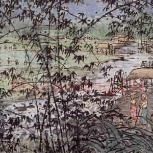 1961年 宗其香《万千巧手绣边疆》国画综合作品图片鉴赏