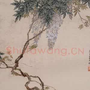 容祖椿《花卉图册页》国画花鸟写意作品图片鉴赏