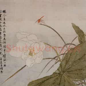 容祖椿《花卉图册页》国画花鸟写意作品图片鉴赏