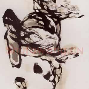 2003年 赵贵德《向天盏》国画综合作品图片鉴赏
