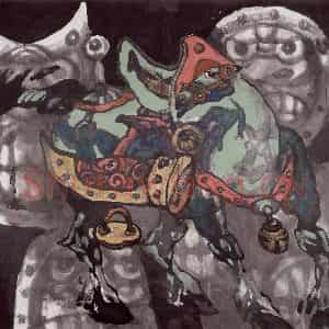 2007年 赵贵德《汉风唐韵》国画综合作品图片鉴赏