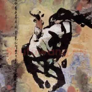 2004年 赵贵德《还京乐(附局部)》国画综合作品图片鉴赏