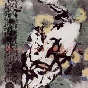 2004年 赵贵德《还京乐(附局部)》国画综合作品图片鉴赏