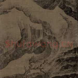 宋代 朱锐《盘车图》国画综合作品图片鉴赏