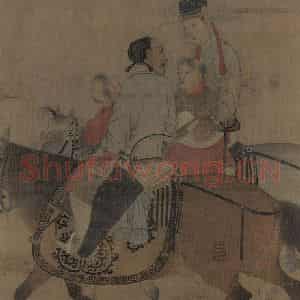 宋代《文姬图》国画综合作品图片鉴赏