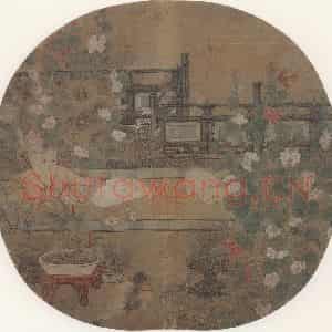 宋代《狸奴婴戏图》国画综合作品图片鉴赏