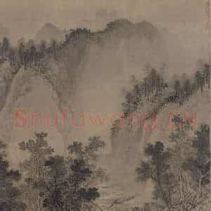 宋代《平林霁色图》国画综合作品图片鉴赏