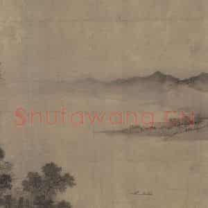 宋代《平林霁色图》国画综合作品图片鉴赏