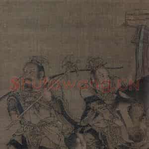 宋代《三官图：地官》国画综合作品图片鉴赏