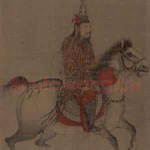 宋代《番骑图》国画综合作品图片鉴赏