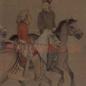 宋代《番骑图》国画综合作品图片鉴赏