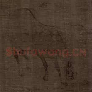宋代《人马图》国画综合作品图片鉴赏