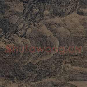 宋代 范宽《雪山楼阁图》国画山水作品图片鉴赏