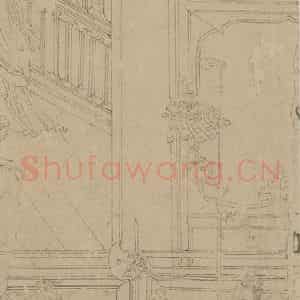 宋代《道子墨宝：诸神朝谒图》国画人物工笔作品图片鉴赏