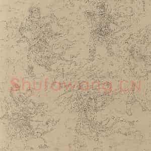 宋代《道子墨宝：诸神朝谒图》国画人物工笔作品图片鉴赏