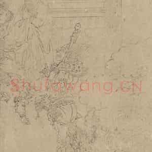 宋代《道子墨宝:地狱变相图》国画人物工笔作品图片鉴赏