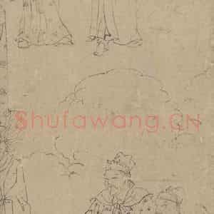 宋代《道子墨宝：地狱变相图》国画人物工笔作品图片鉴赏