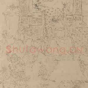 宋代《道子墨宝：地狱变相图》国画人物工笔作品图片鉴赏