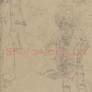 宋代《道子墨宝:地狱变相图》国画人物工笔作品图片鉴赏