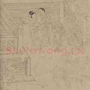 宋代《道子墨宝：地狱变相图》国画人物工笔作品图片鉴赏