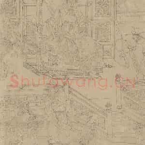 宋代《道子墨宝：地狱变相图》国画人物工笔作品图片鉴赏