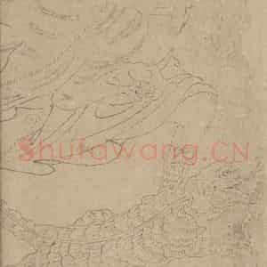 宋代《道子墨宝：搜山图》国画人物工笔作品图片鉴赏