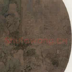 宋代《宫苑图》国画山水工笔作品图片鉴赏