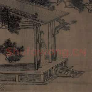 宋代 李唐（传）《晋文公复国图》国画人物工笔作品图片鉴赏