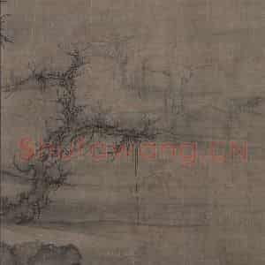 宋代 郭熙《树色平远图》国画山水工笔作品图片鉴赏