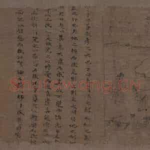 宋代 李公麟《孝经图》国画人物工笔作品图片鉴赏