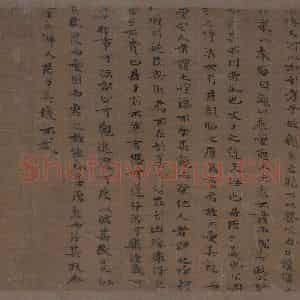 宋代 李公麟《孝经图》国画人物工笔作品图片鉴赏