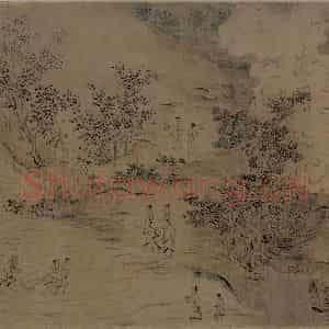 宋代 马和之《诗经豳风图》国画综合作品图片鉴赏