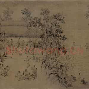 宋代 马和之《诗经豳风图》国画综合作品图片鉴赏