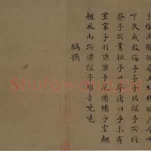 宋代 马和之《诗经豳风图》国画综合作品图片鉴赏