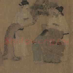 宋代《琉璃堂人物图》国画人物作品图片鉴赏