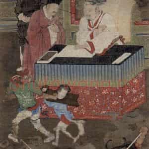 宋代 金处士《十王图》国画综合作品图片鉴赏