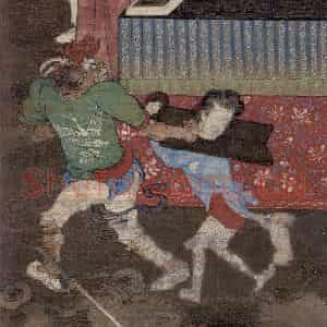 宋代 金处士《十王图》国画综合作品图片鉴赏