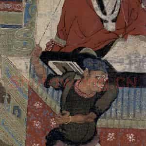 宋代 金处士《十王图》国画综合作品图片鉴赏