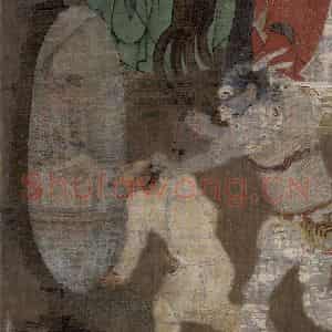 宋代 金处士《十王图》国画综合作品图片鉴赏