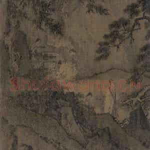 宋代 马远《西园雅集图》国画综合作品图片鉴赏