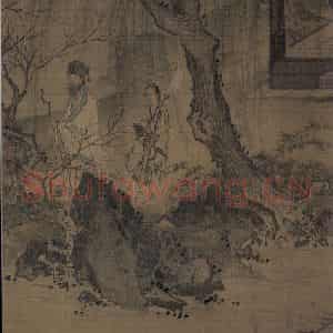 宋代 马远《西园雅集图》国画综合作品图片鉴赏