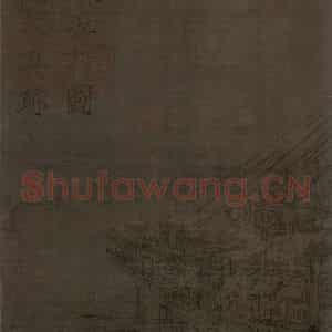 宋代《仿郭忠恕雪霁江行图》国画综合作品图片鉴赏