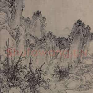 金代 太古遗民《江山行旅图》国画山水作品图片鉴赏